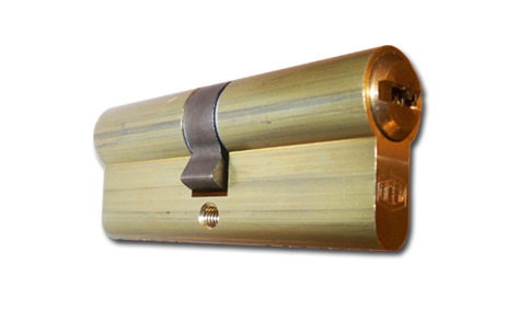 Ucem Cilindro de Seguridad Europerfil 33x33mm Latón Leva Larga R15