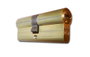 Ucem Cilindro de Seguridad Europerfil 33x33mm Latón Leva Larga R15