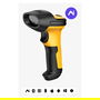 Inateck P6-AI Lector de Códigos de Barras Portátil Láser 1D Inalámbrico y Cableado USB Bluetooth Amarillo