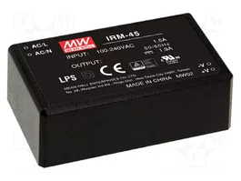 MEAN WELL IRM-45-5 Convertidor AC/DC 40W 5VDC 8A