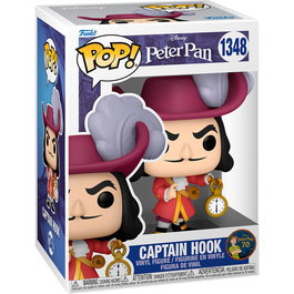 Funko Figura POP Disney Peter Pan 70th Anniversary Capitán Garfio Figura Vinilo 9cm