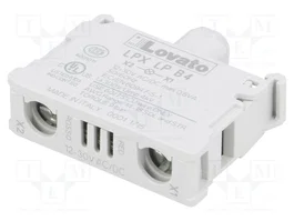 LOVATO ELECTRIC Elemento iluminador Platinum 22mm Rojo LED