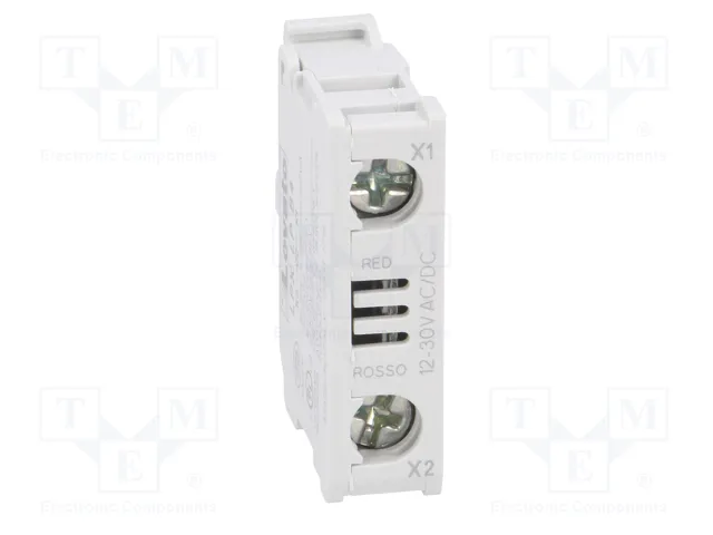 LOVATO ELECTRIC Elemento iluminador Platinum 22mm Rojo LED