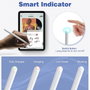 eSTUFF Lápiz táctil activo con punta POM 1.2mm para iPad Pro, Air, mini, carga magnética y USB-C, rechazo palma