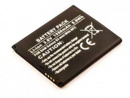 CoreParts Batería para Samsung Mobile 5.89Wh Li-ion 3.8V 1550mAh, Samsung Galaxy S3 mini I8190 NFC