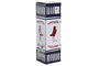 DKD Home Decor Surtido de Botellas de Borosilicato 550ml BLUE RED BIRD