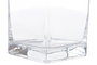 DKD Home Decor Jarrón de Cristal Transparente 10,5x10,5x20 cm