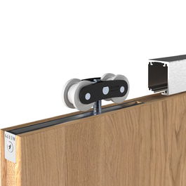 Klein Lite-60 Retrac Sistema de Puerta Corredera Empotrada para Madera hasta 60 Kg