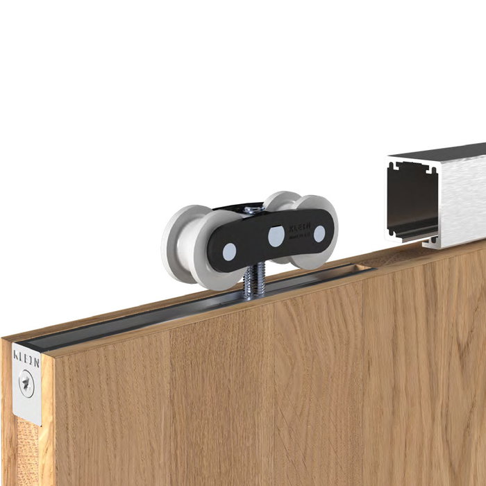 Klein Lite-60 Retrac Sistema de Puerta Corredera Empotrada para Madera hasta 60 Kg Klein Lite-60 Retrac Sistema de Puerta Corredera Empotrada para Madera hasta 60 Kg