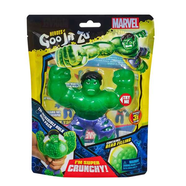 Figura heroes goo jit zu marvel incredible hulk 11 cm