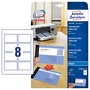AVERY Zweckform Tarjetas de Visita C32015-10 Blanco Mate, 80 Unidades