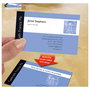 AVERY Zweckform Tarjetas de Visita C32015-10 Blanco Mate, 80 Unidades