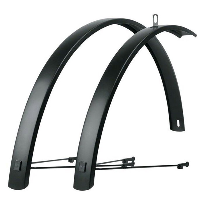 SKS Edge AL 56 Guardabarros Aluminio 27.5" 28" Delantero y Trasero Protección Salpicaduras SKS Edge AL 56 Guardabarros Aluminio 27.5" 28" Delantero y Trasero Protección Salpicaduras