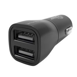 Cargador USB para Coche 2 Puertos Muvit Negro