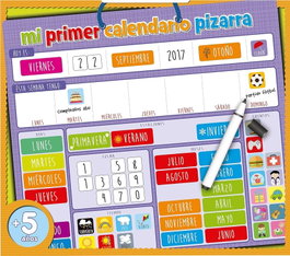 SALDAÑA, Mi primer calendario pizarra - SALDAÑA