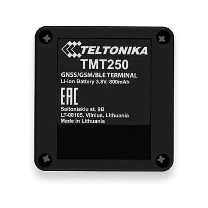 Teltonika TMT250 Rastreador GPS Personal, Negro, IP67, Resistente al Polvo y Agua, Bluetooth, Puerto USB, Batería 800 mAh