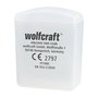 Wolfcraft 4962000 Tapones de Protección Auditiva con Cordón y Estuche (CE), Reutilizables, SNR 33 dB, para Maquinaria Pesada
