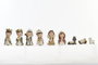 DKD Home Decor Set de Nacimiento de 9 Piezas en Resina Multicolor