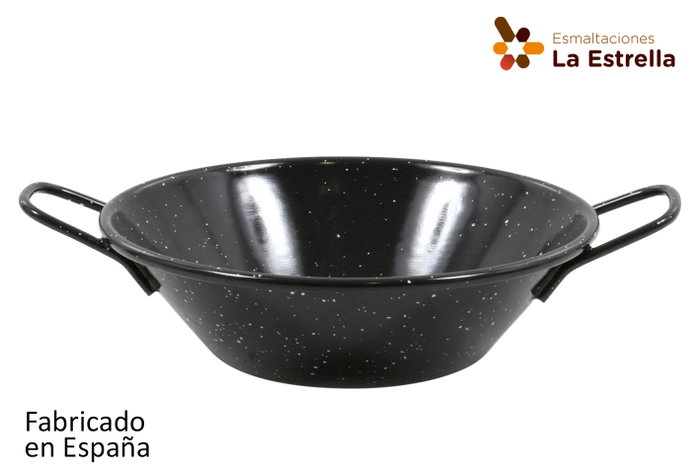 La Estrella Paellera Honda Bordonada 16 cm 0.7 L Colección Jaspeada (12 Unidades) La Estrella Paellera Honda Bordonada 16 cm 0.7 L Colección Jaspeada (12 Unidades)