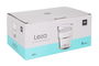 La Mediterranea Set 6 Vasos Leza 400 ml (8 Cajas)