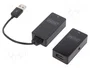 DIGITUS Extensor USB 2.0 de 50m con cable Cat 5/5e/6