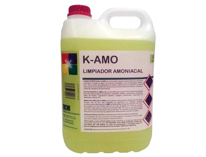 Ikm Limpiador Amoniacal Multiusos Biodegradable Desengrasante Aroma Pino Garrafa 5 Litros