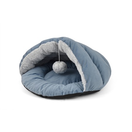 Nayeco Cama Cueva Azul Con Pelota 45x43x25 cm