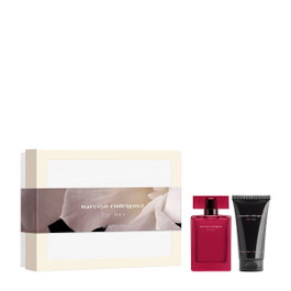 Set Narciso Rodriguez: For Her Intense, Eau De Parfum, For Women, 50 ml + For Her Intense, Hydrating, Body Lotion, 50 ml