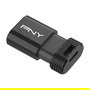 PNY Elite-X Fit - Memoria USB Tipo C de 64 GB - Velocidad Lectura 200 MB/s - Slider - Negro