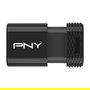 PNY Elite-X Fit - Memoria USB Tipo C de 64 GB - Velocidad Lectura 200 MB/s - Slider - Negro