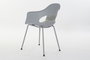 DKD Home Decor Silla Scandi Shenglong 3 Gris Claro 54 x 80 x 56 cm