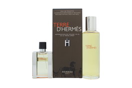 Hermès Terre d'Hermès Set de Regalo 30ml EDT Recargable + 125ml EDT Recarga