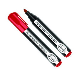Marcador Permanente Forofis Conico Rojo (Set de 12)