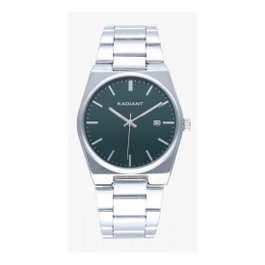 Radiant RA636202 Reloj Unisex con Esfera Verde y Correa Gris