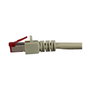 EFB Elektronik RJ45 Patchkabel Cat.6 S/FTP LSZH Gris 0,75m