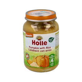 Holle Potito Calabaza Con Arroz 4 Meses 190Gr