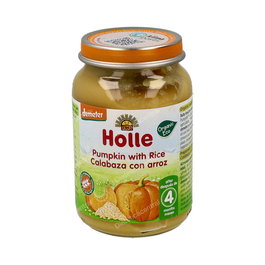 Holle Potito Calabaza Con Arroz 4 Meses 190Gr