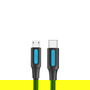 Vention COVBH Cable USB 2.0 Tipo-C Macho a MicroUSB Macho 480Mbps 2m Negro