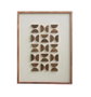 DKD Home Decor Cuadro Moderno 4 x 82 x 62 cm Natural Beige Madera Reciclada Pino