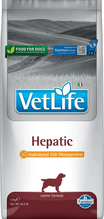 Farmina Vet Life Dietético para Perros Hepatic 12 kg Farmina Vet Life Dietético para Perros Hepatic 12 kg