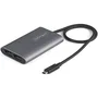 Startech Adaptador de video Thunderbolt 3 a 2 x DisplayPort 1.4 TB32DP14 Plata