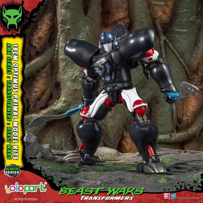 Yolopark Transformers: Beast Wars Maqueta Plastic Model Kit AMK Series Optimus Primal 18 cm