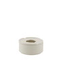 Summa Cenicero Agua Moderno de Vitro Porcelana 10 cm de Diámetro x 4 cm de Alto Color Marfil (Set de 6)