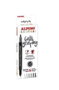 Alpino Set de 6 Rotuladores Calligraphy Doble Punta Negro y Gris