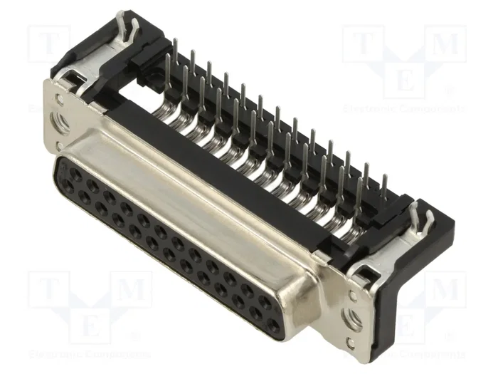 HARTING Conector D-Sub Hembra 25 Pines Angular 90° HARTING Conector D-Sub Hembra 25 Pines Angular 90°