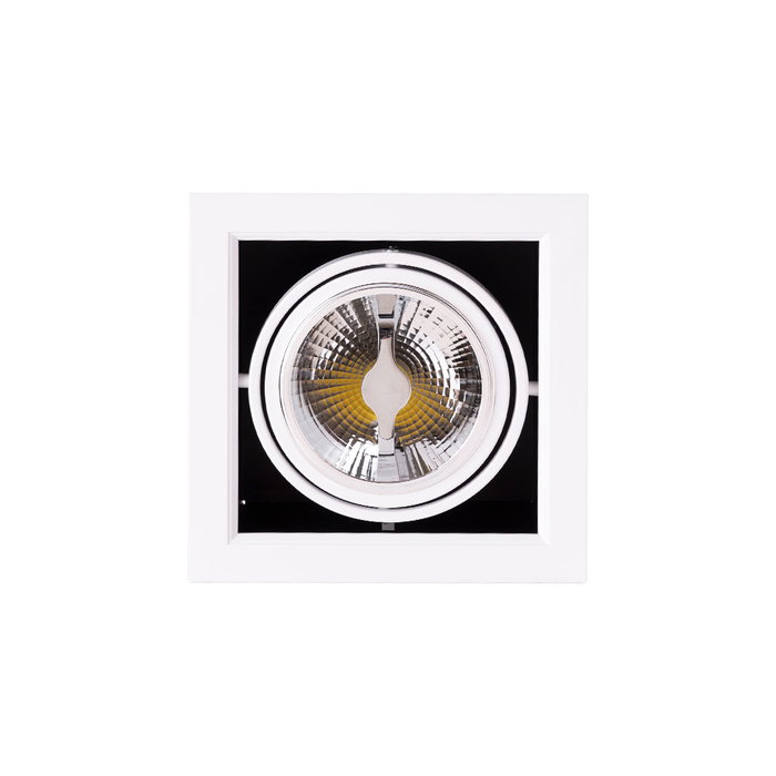 JW-CAR-LED-1x12W-CW Foco Downlight Cardan LED 12W 6000K Blanco Frío Cree COB Direccional