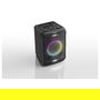 Panasonic SC-BMAX5E-K - Altavoz Bluetooth Inalámbrico Portátil, 2.1 Canales 75W RMS, Conectividad Bluetooth 5.0 y Auxiliar, con Batería, Radio FM, LED, Color Negro