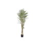 DKD Home Decor Planta de PE y Madera Verde y Marrón 105x105x210 cm