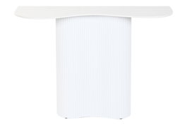 DKD Home Decor Loftcarter Consola Blanco Metal 100 x 38 x 72 cm