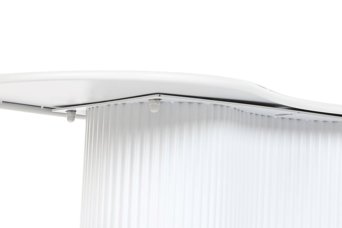 DKD Home Decor Loftcarter Consola Blanco Metal 100 x 38 x 72 cm